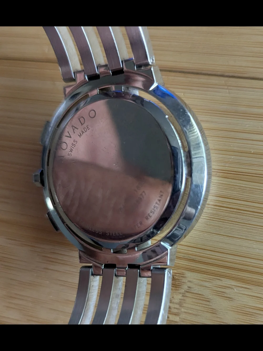Movado Men's Silver Chronograph Bracelet Watch